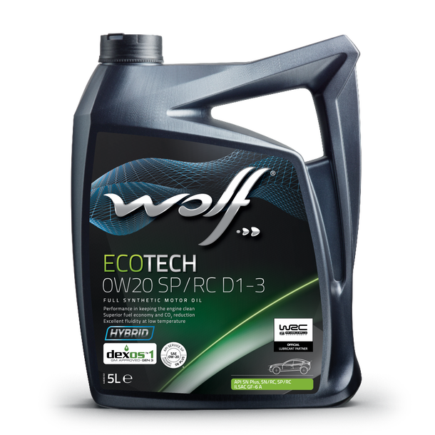 WOLF ECOTECH 0W-20 SP/RC D1-3