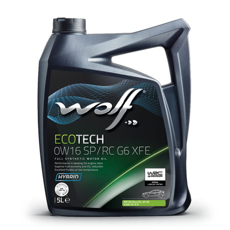 WOLF ECOTECH 0W16 SP/RC G6 XFE