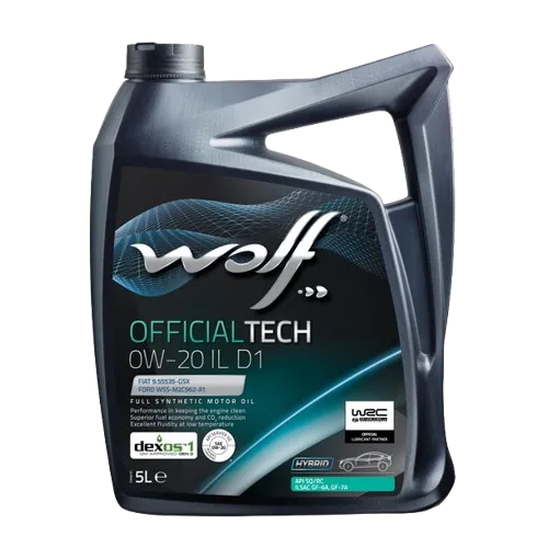 WOLF OFFICIALTECH 0W-20 IL D1