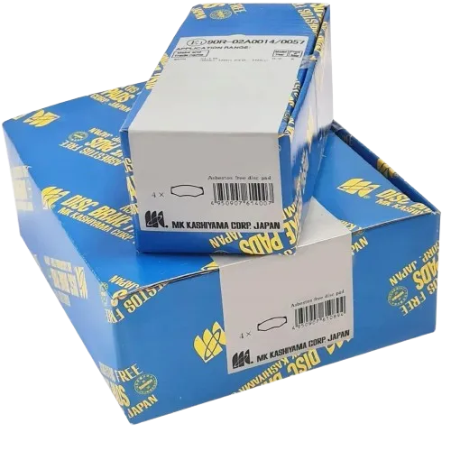 BRAKE PADS FRONT VITZ/AVENSIS/PREVIA 99>/ REAR NOAH ZRR70-BP1328 MK