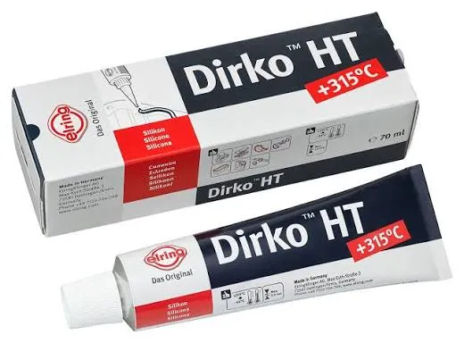Elring Dirko HT Black Silicone Sealant +315°C-BLACK