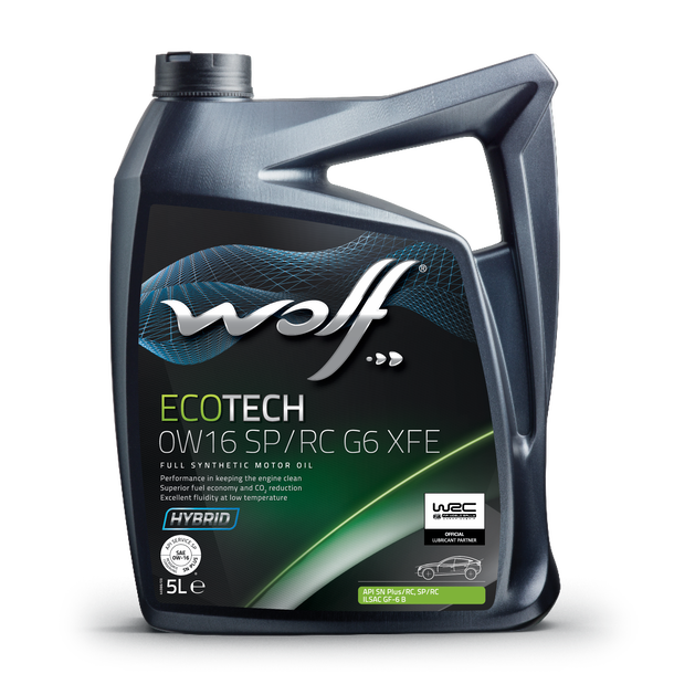 WOLF ECOTECH 0W16 SP/RC G6 XFE