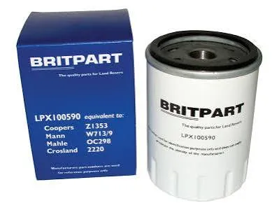 OIL FILTER TD5 ENGINES-	BP LPX100590