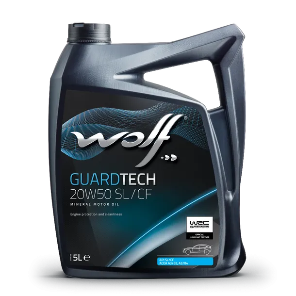 WOLF GUARDTECH 20W50 SL/CF-4L